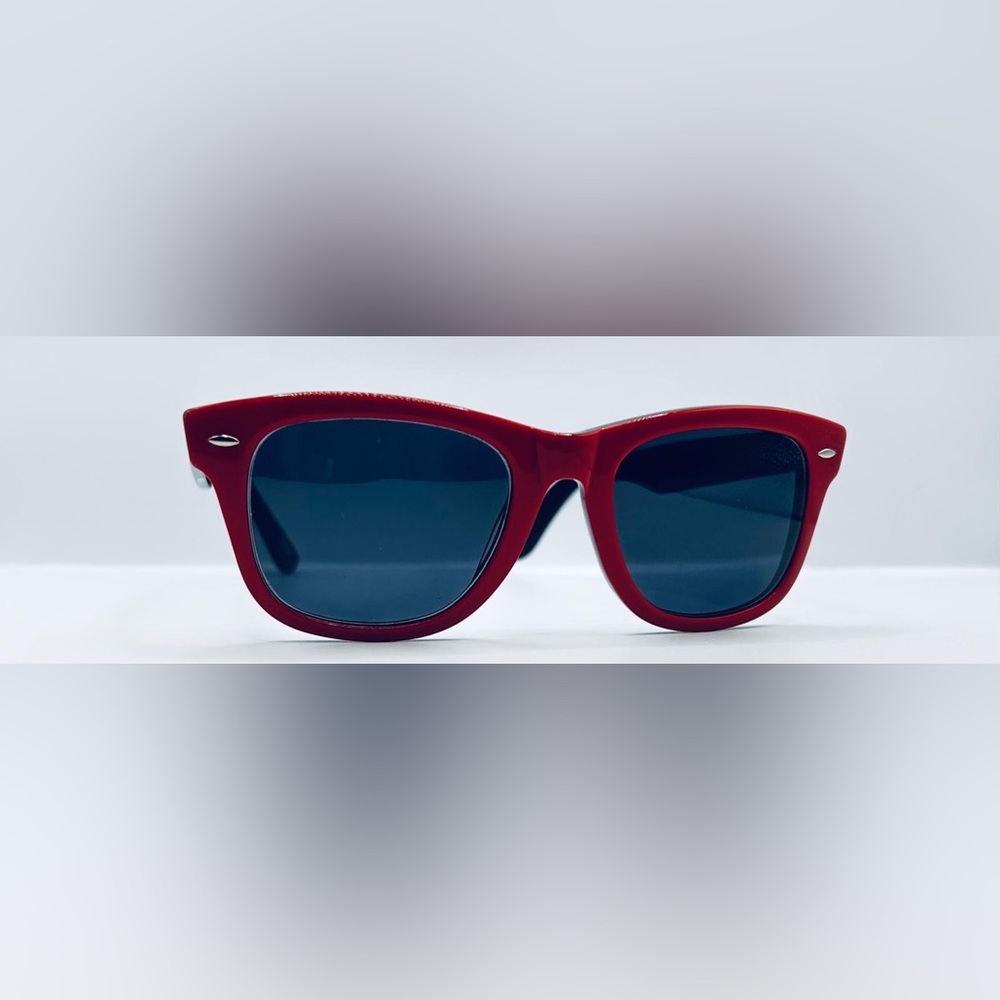 Zenni Red Oval Sunglasses Frames